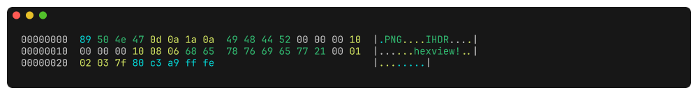 色分け付き hex dump を Rust で 1 依存で作った #CLI - Qiita